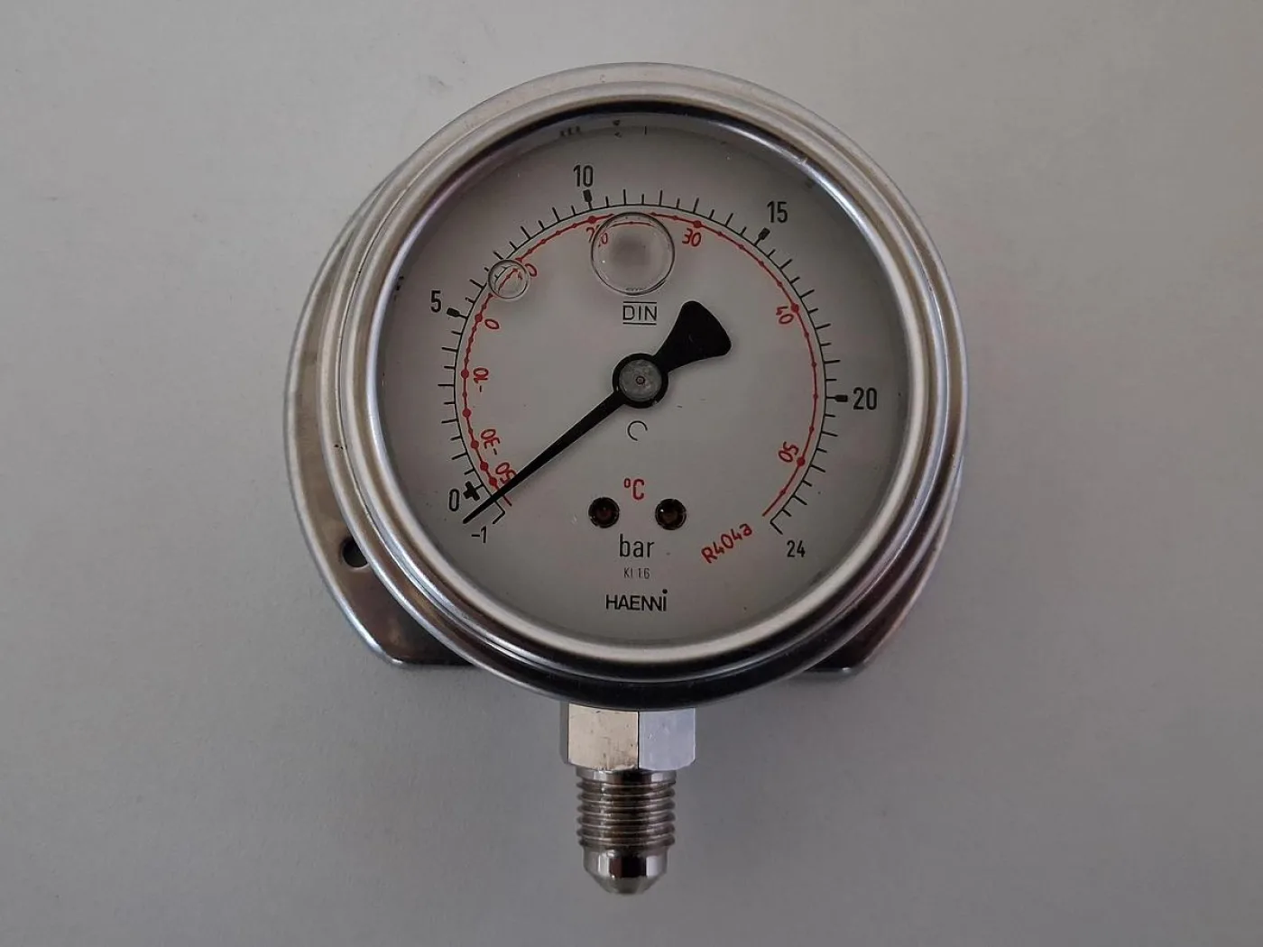 Haenni Druckmanometer Edelstahl -1 bis +24 bar - 2