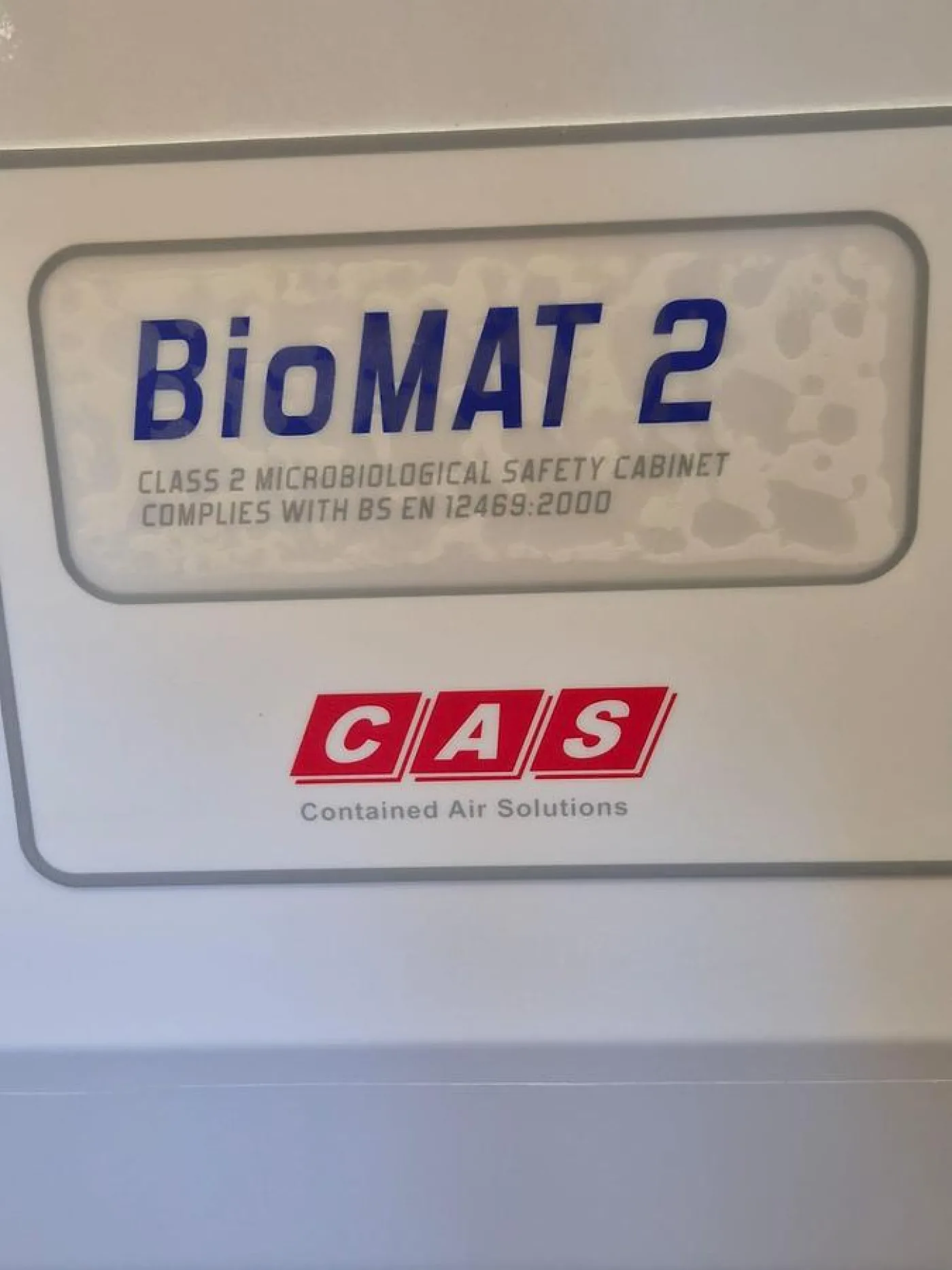 CAS Biomat 2 Microbiological Safety Cabinet - 3