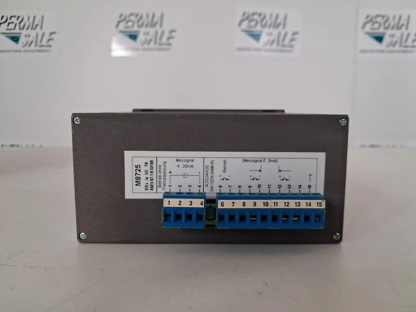 MOSTEC M8725-GV Digital Process Indicator 4–20 mA Temperature Display - 6