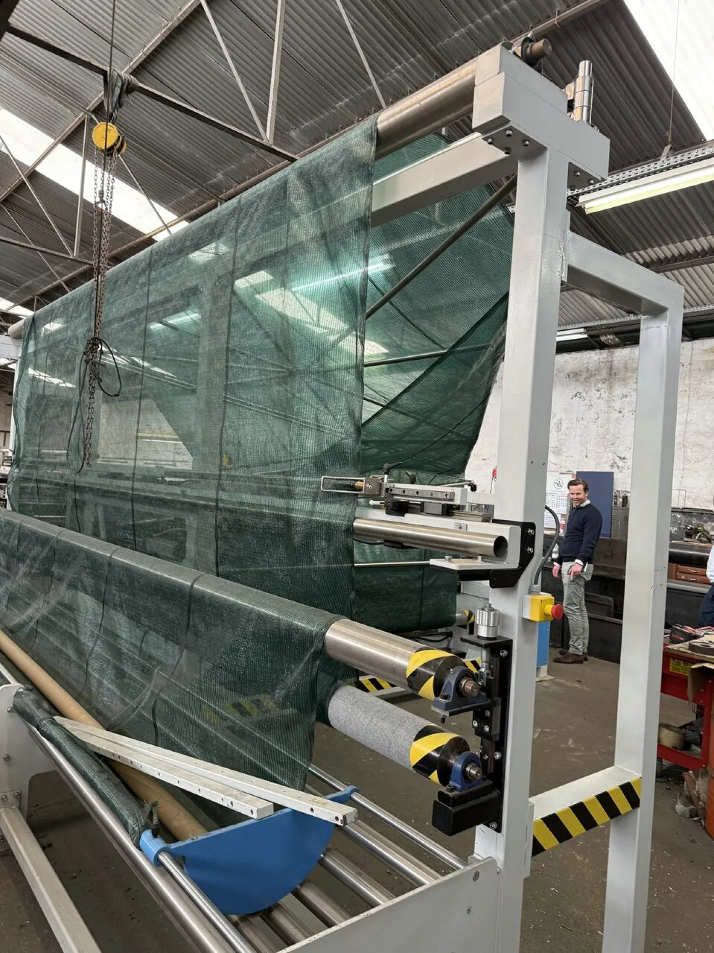 Fabric doubling/folding machine - 1