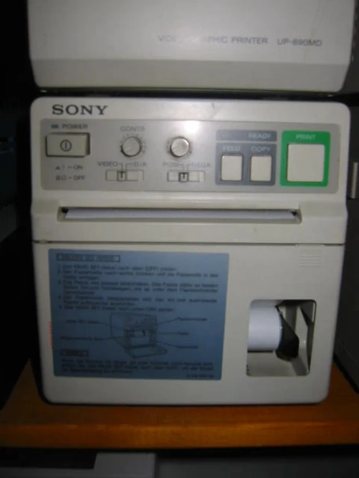 Sony Videoprinter (s/w) - 1