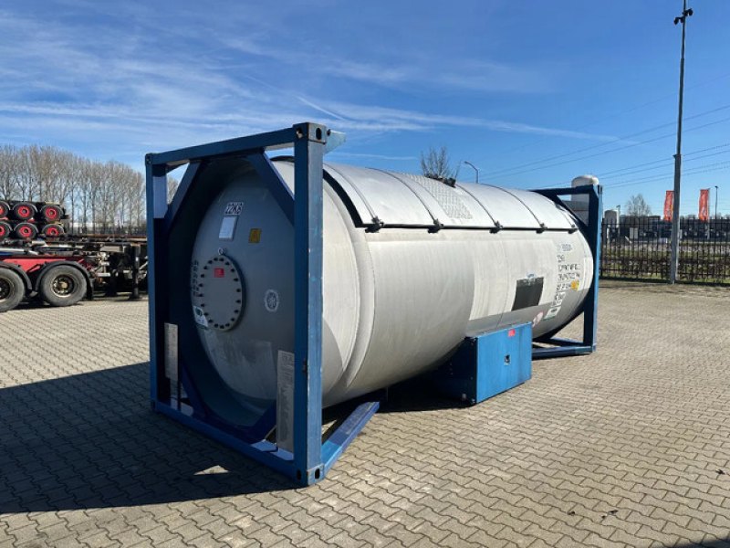 20FT ISO T50 Gastank / T50 / 25.000L / MAWP: 15,1 bar / 5Y- + CSC-inspection valid till 04-2028