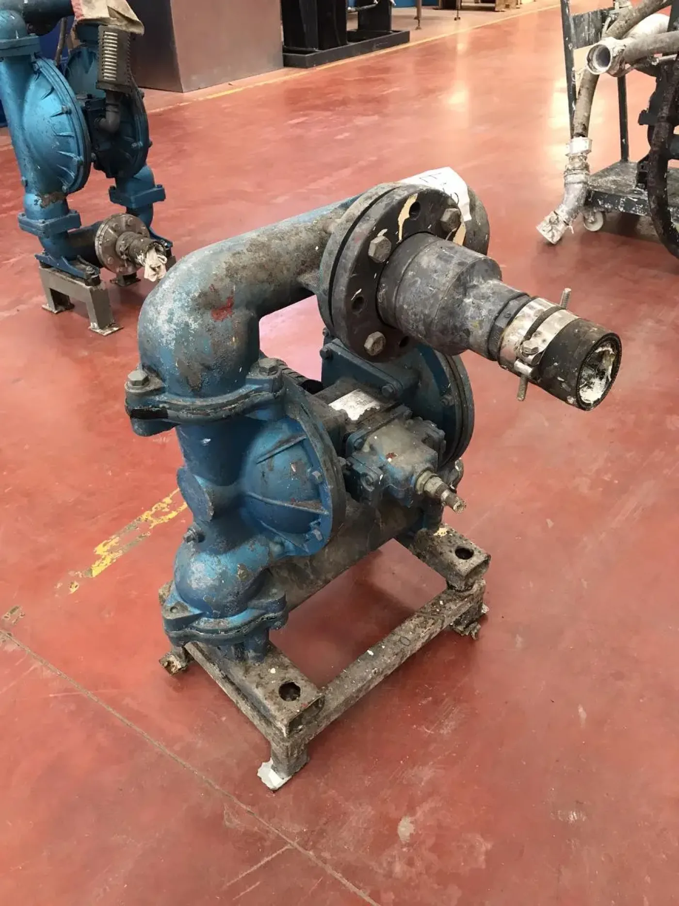 USED AODD SANDPIPER EB3-M TN-3-A AIR OPERATED DOUBLE DIAPHRAGM PUMP - 4