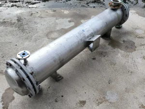 AGUILAR Y SALAS STAINLESS STEEL 316 HEAT EXCHANGER OF 8.4 M2.