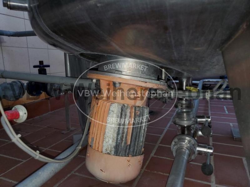 Wort sterilisation tank