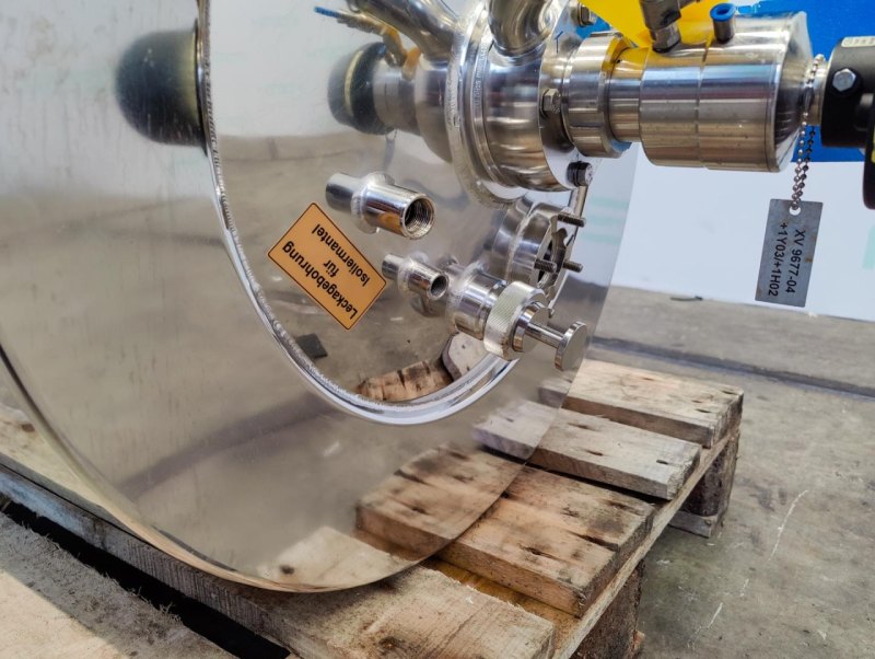 Edelstahl Maurer 167 Ltr. - Mirror-Polished Fraction Collector (Pharma Design) - Bioreactor