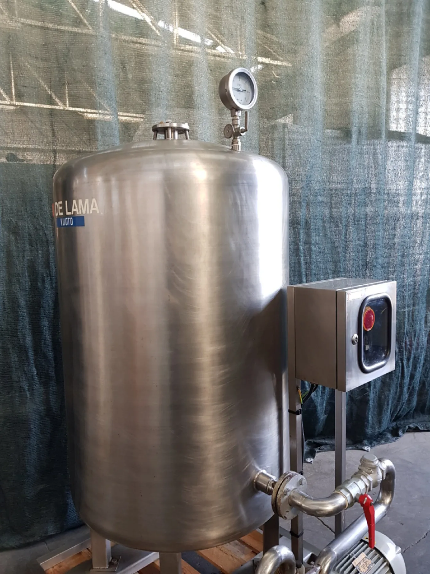 AUTOCLAVE CON POMPA DA VUOTO – DE LAMA – MOD. 600 LITRI - 4