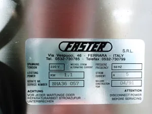 CAPPA A FLUSSO LAMINARE VERTICALE – FASTER – MOD. BHA36