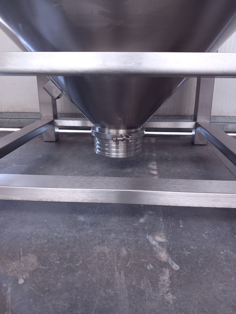 BIN ACCIAIO IBC (CONTENITORE PER MERCE SFUSA) – TAIM – MOD. 250 L