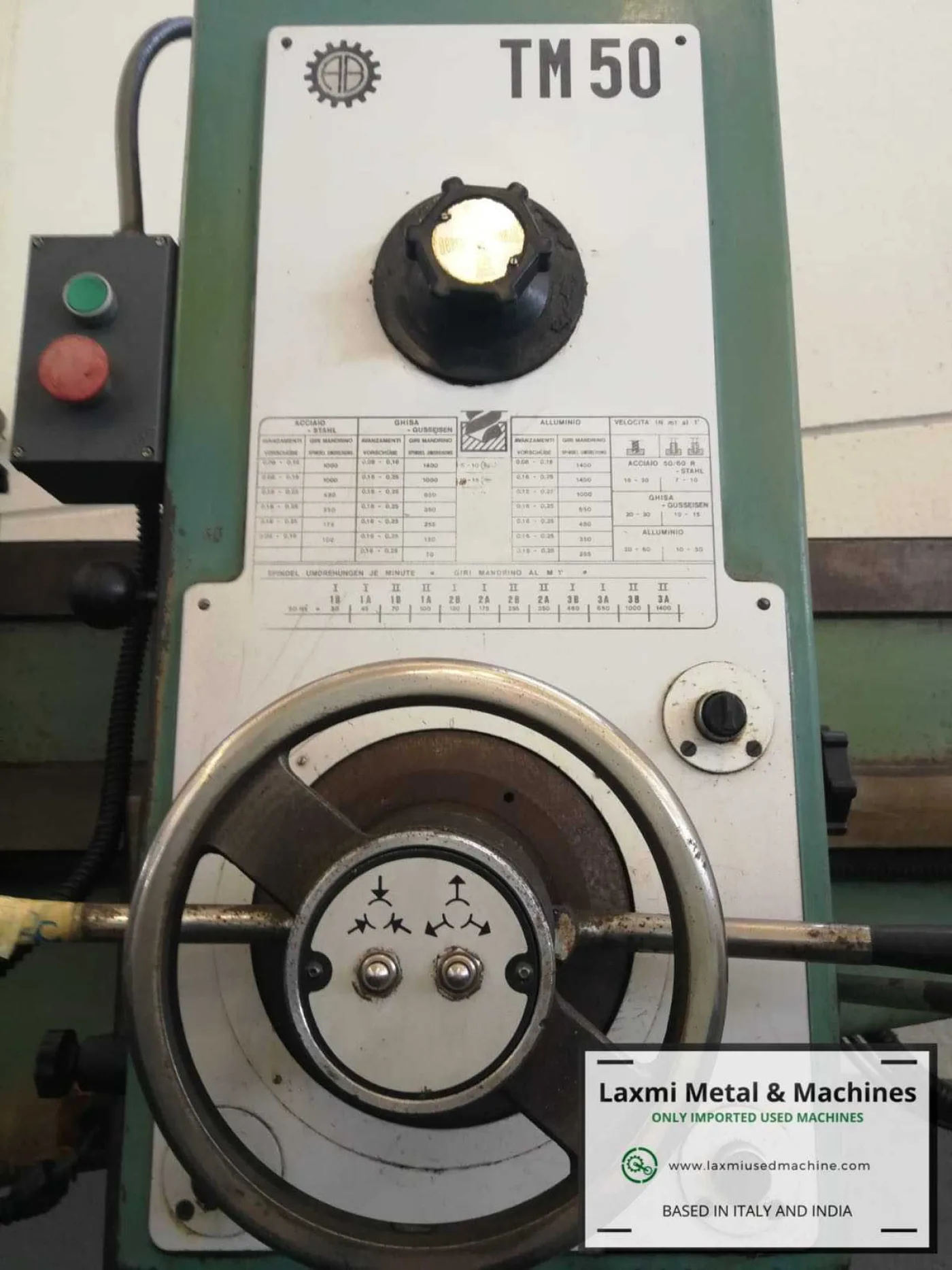 RADIAL DRILL, BERGONZI - TM 50 - Laxmi Metal & Machines, Rohtak - 2