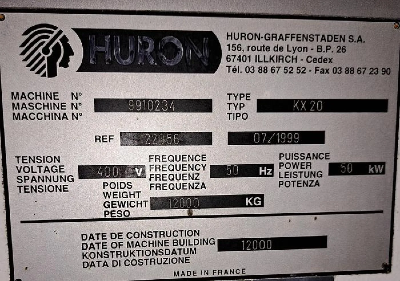 HURON KX20 - 3