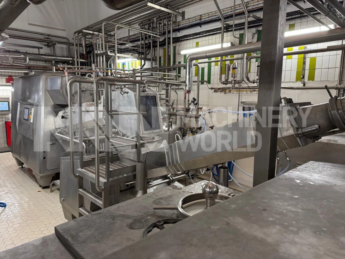 2,000-4,000kg per hour Simon Freres MD120 Continuous Butter Churn Plant - 3