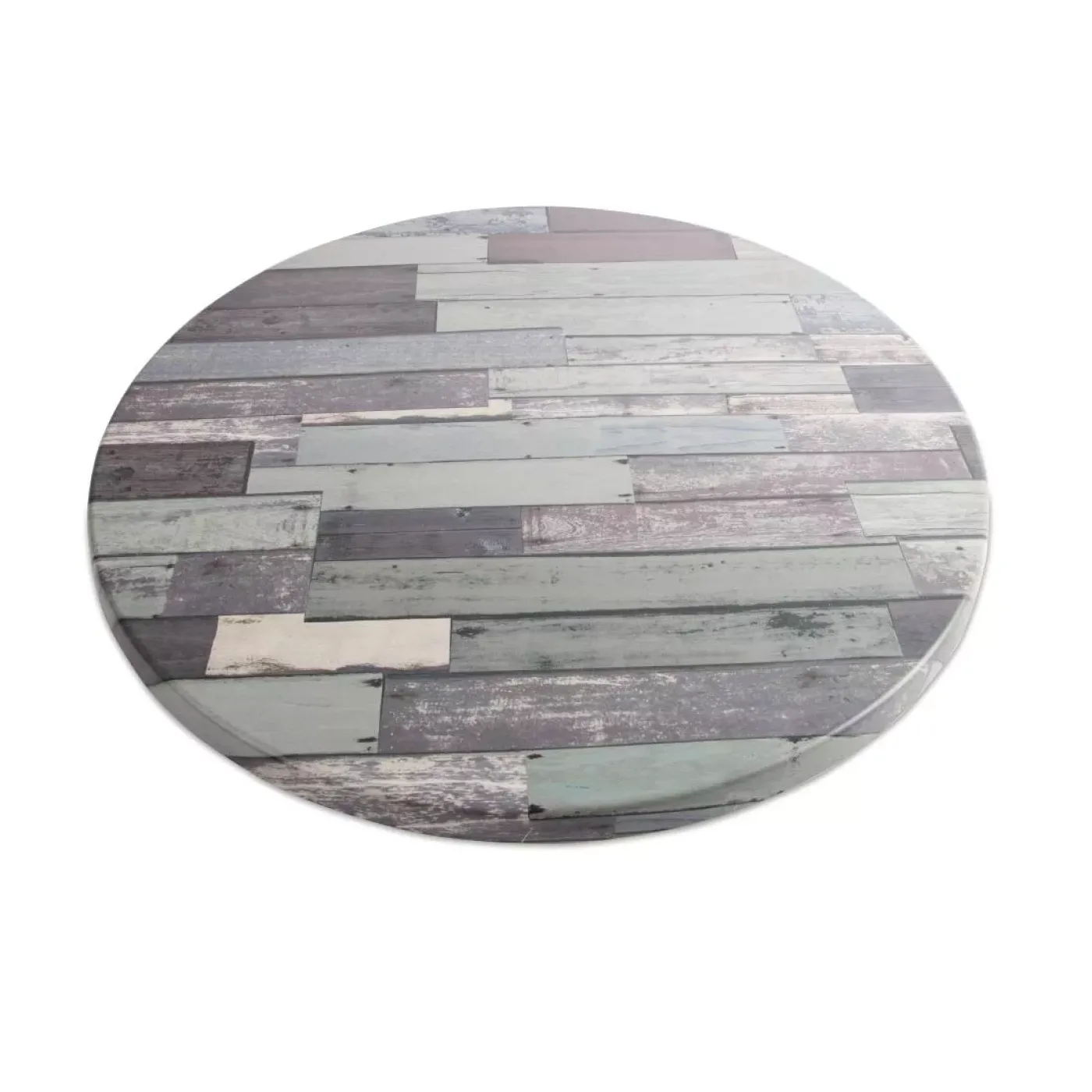 Werzalit Round 600mm Table Top Blanchas Blue - islandcatering - 2
