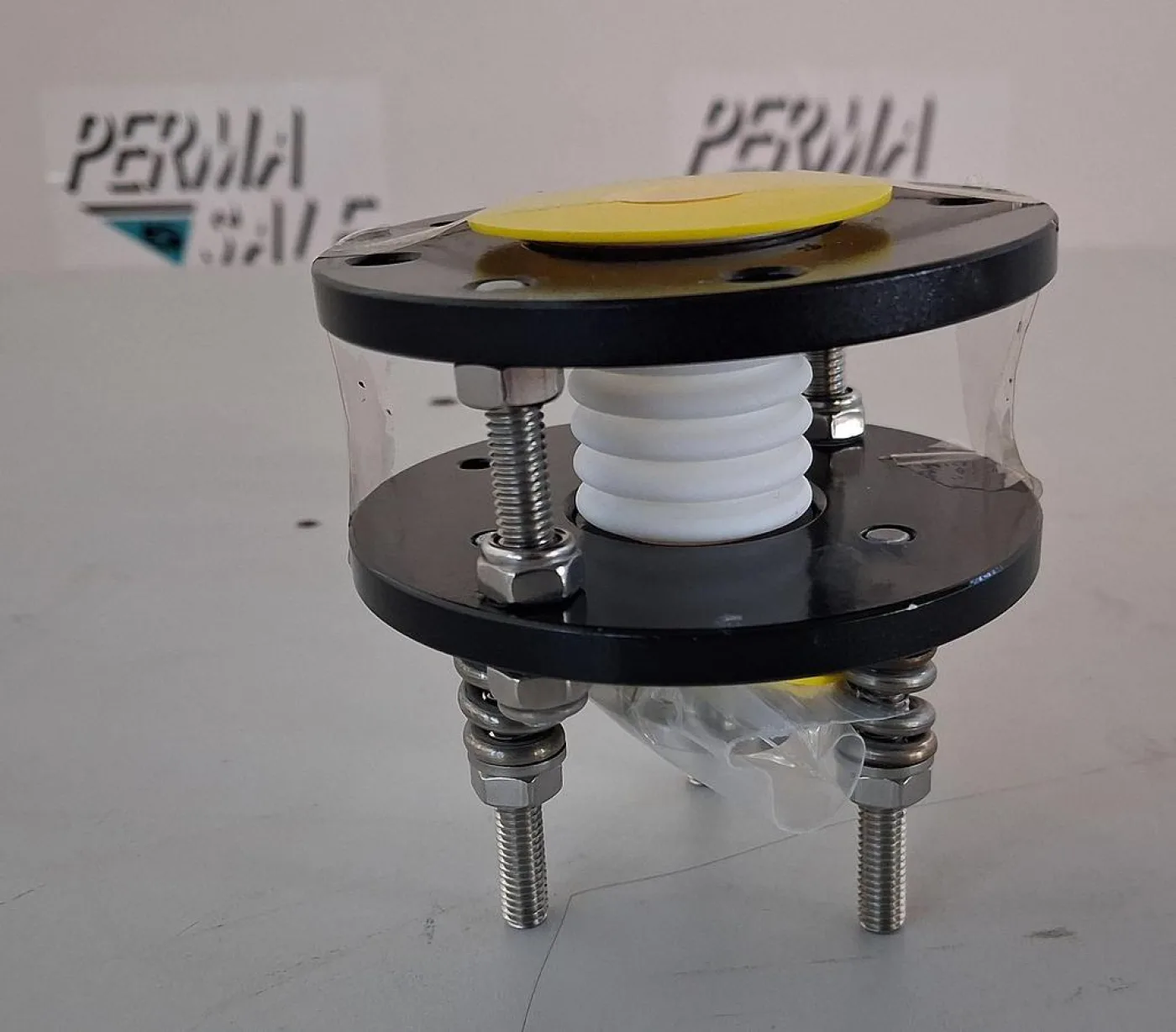Normag PTFE-Kompensator DN15 mit Stahlflanschen - 1