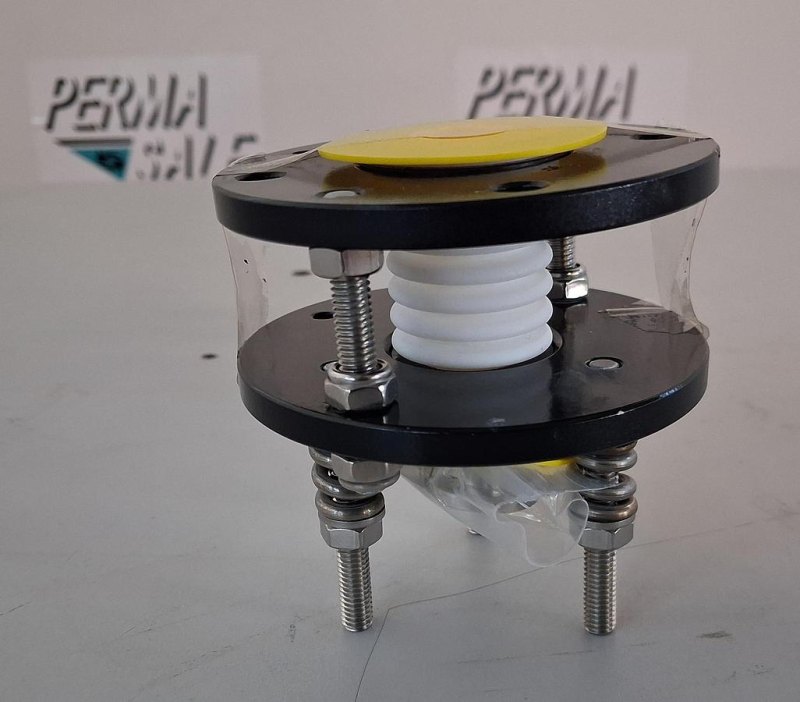 Normag PTFE-Kompensator DN15 mit Stahlflanschen