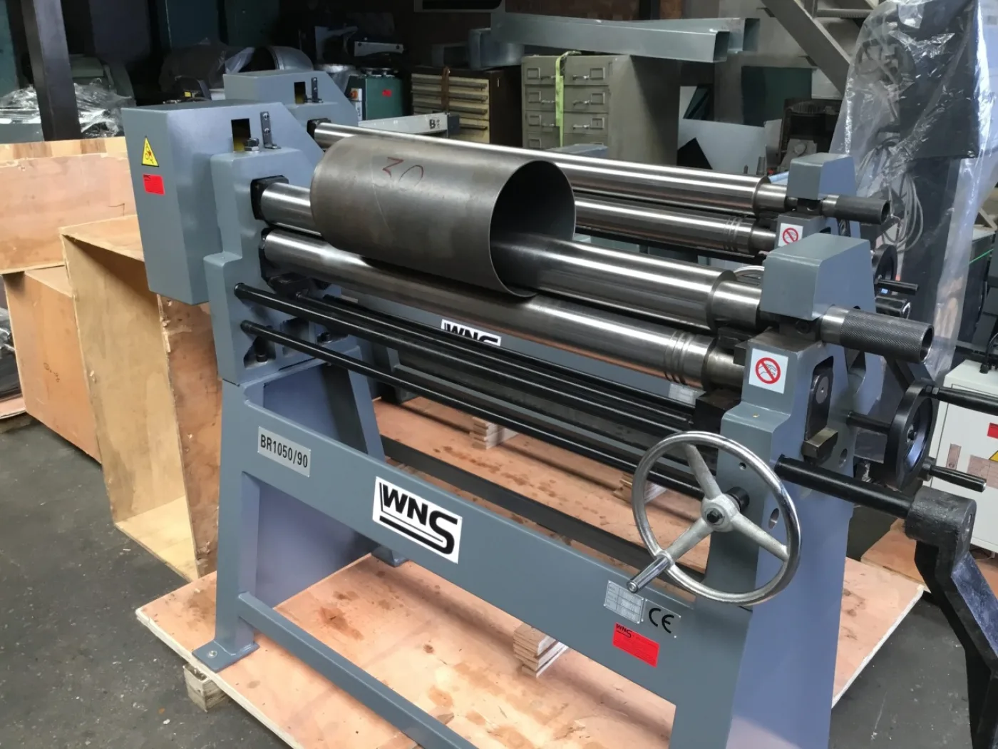 WNS Hand Bending Rolls 1270mm x 90mm x 2.5mm Capacity - WNS - W. Neal Services Ltd - 6
