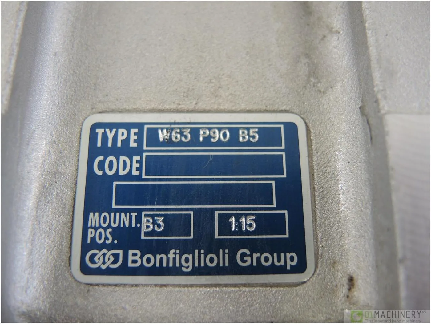 2010 BONFIGLIOLI O/PSUBASSYW631/15 AI1549 - 8