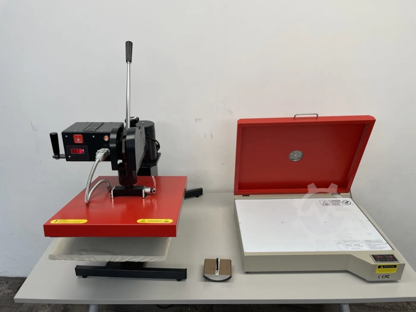 Lotus LTS 150 B heat press incl. DTF gelieroven - 1
