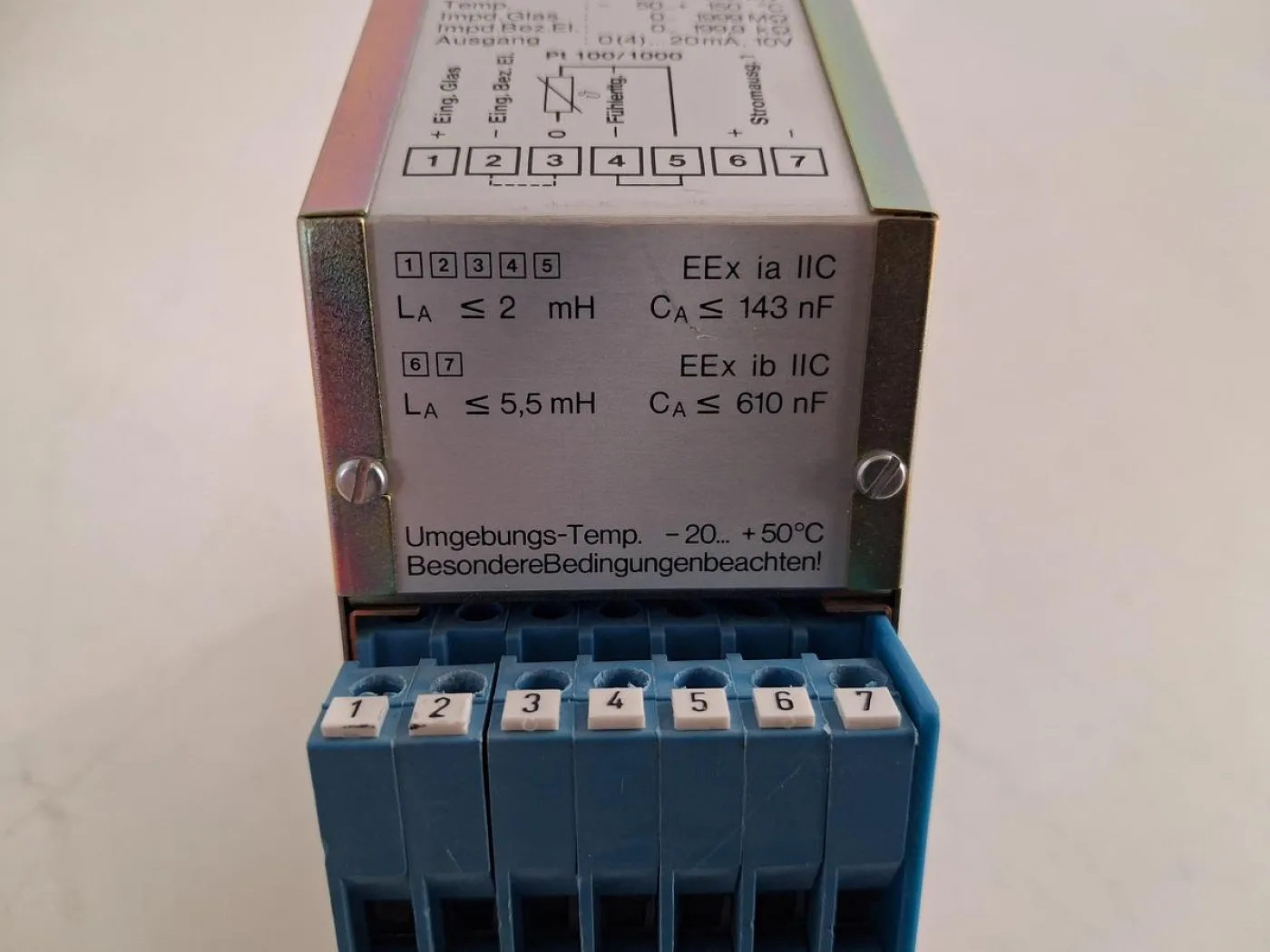 Knick UX-47 pH/mV / °C / Ex-Check Kassette - 2