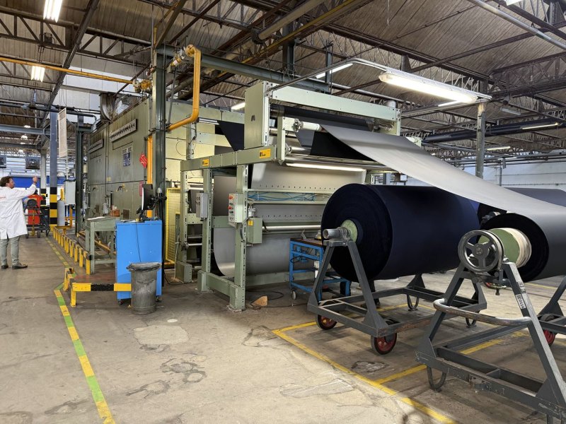Monforts - Thermex-K thermosol continuous dyeing machine