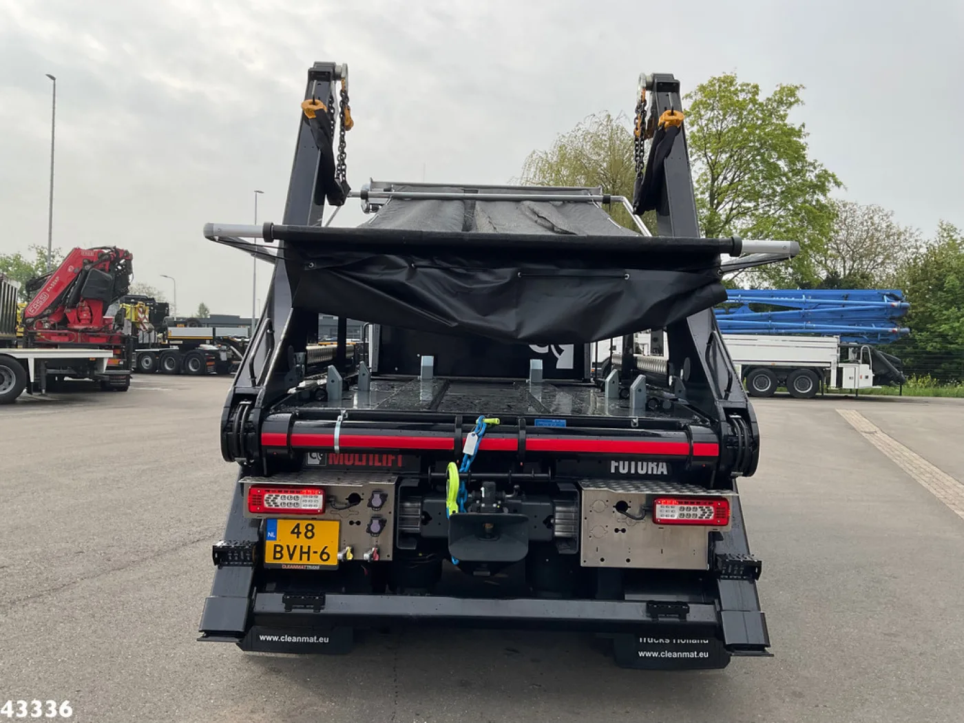 Renault D WIDE Multilift 12 Ton portaalarmsysteem - 6