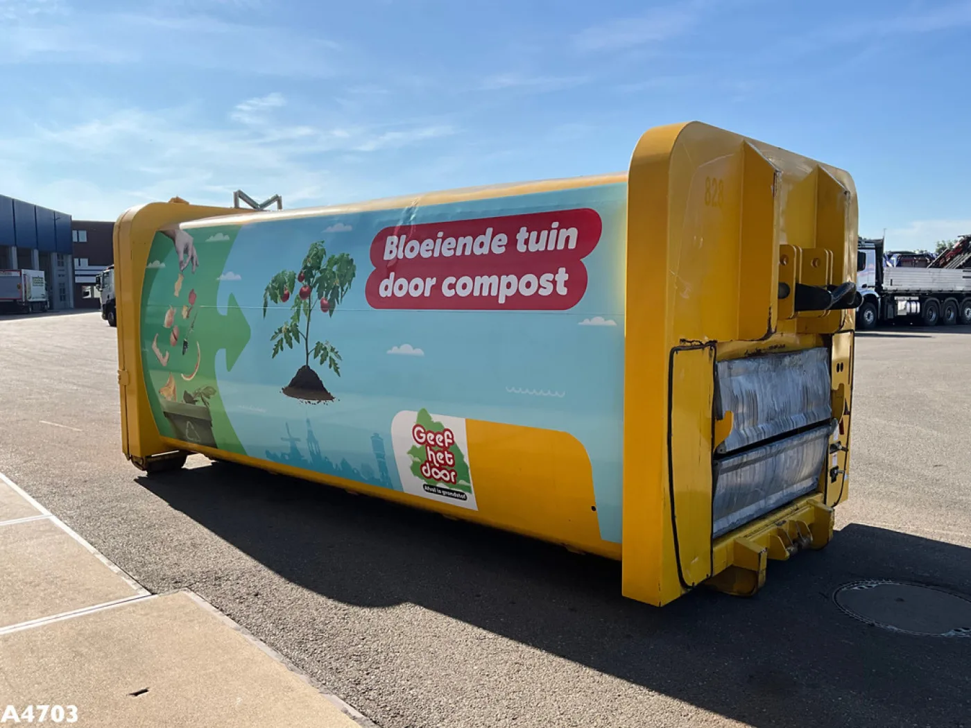 Translift 20m³ zijlader container - 5