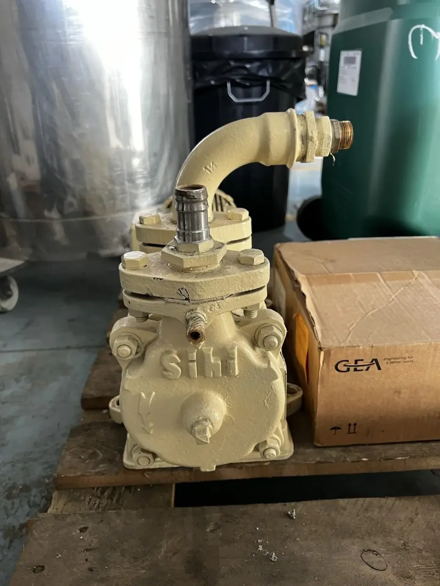 USED SIHI VACUUM PUMP - 1