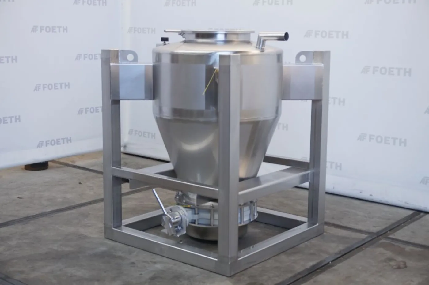AZO D800xD400x1300H Batchtainer - Silo - 2