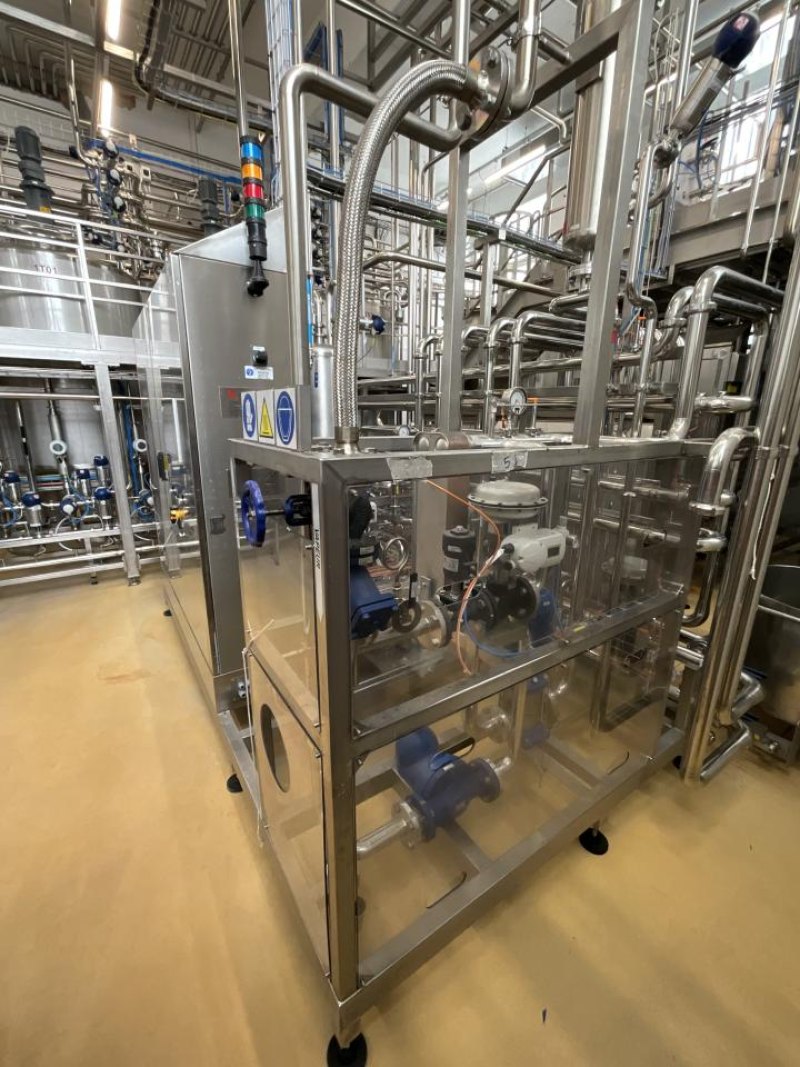2022 A Due S.p.A. A Due S.p.A. PA S105PF Stainless Steel Contact Parts Flash Pasteuriser Skid for Syrups