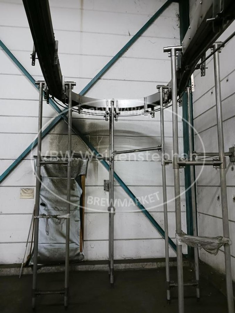 Air transport for PET bottles