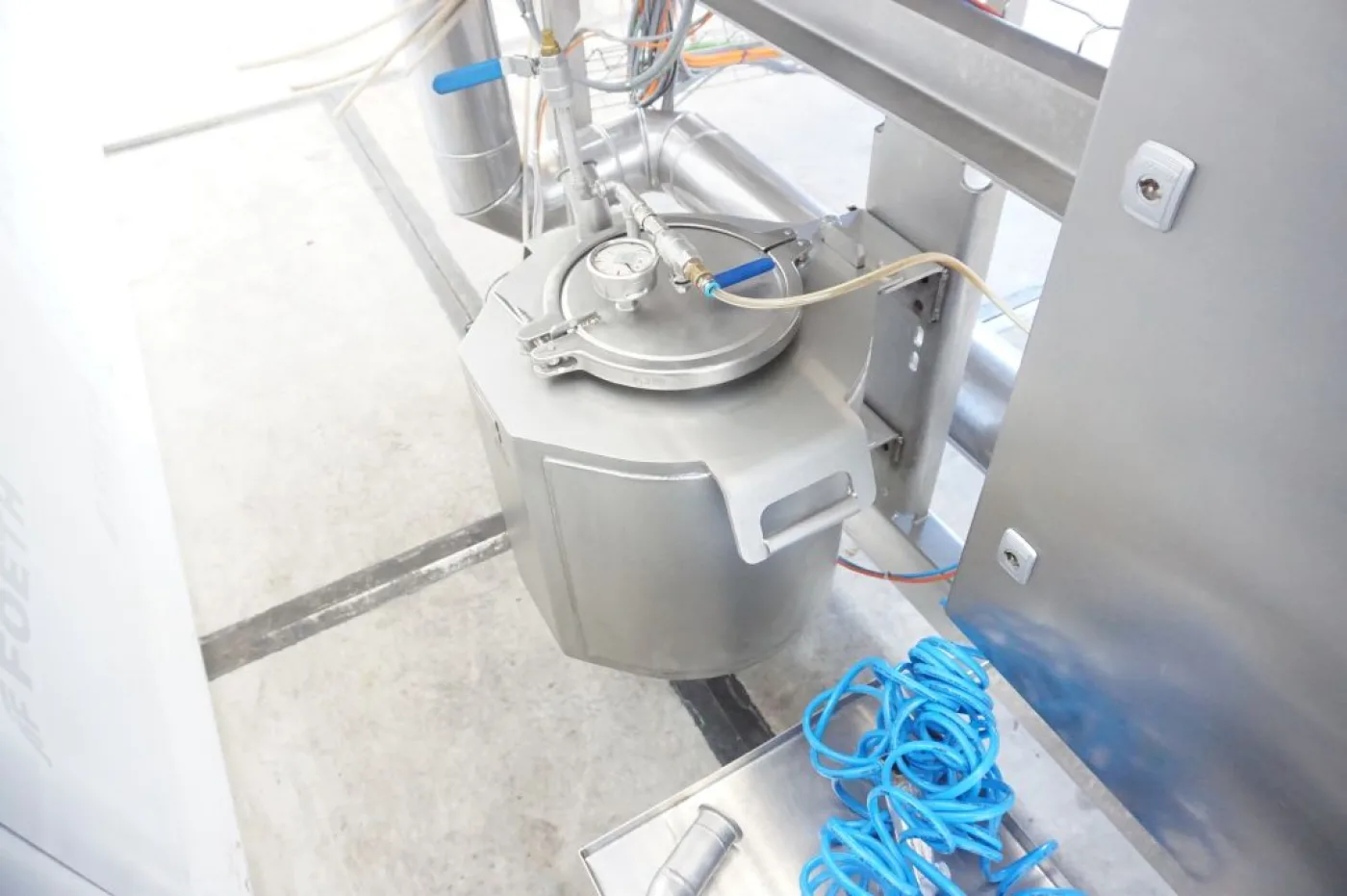 Dinnissen Pegasus Vacuum coater EHEDG design - Paddle mixer - 7