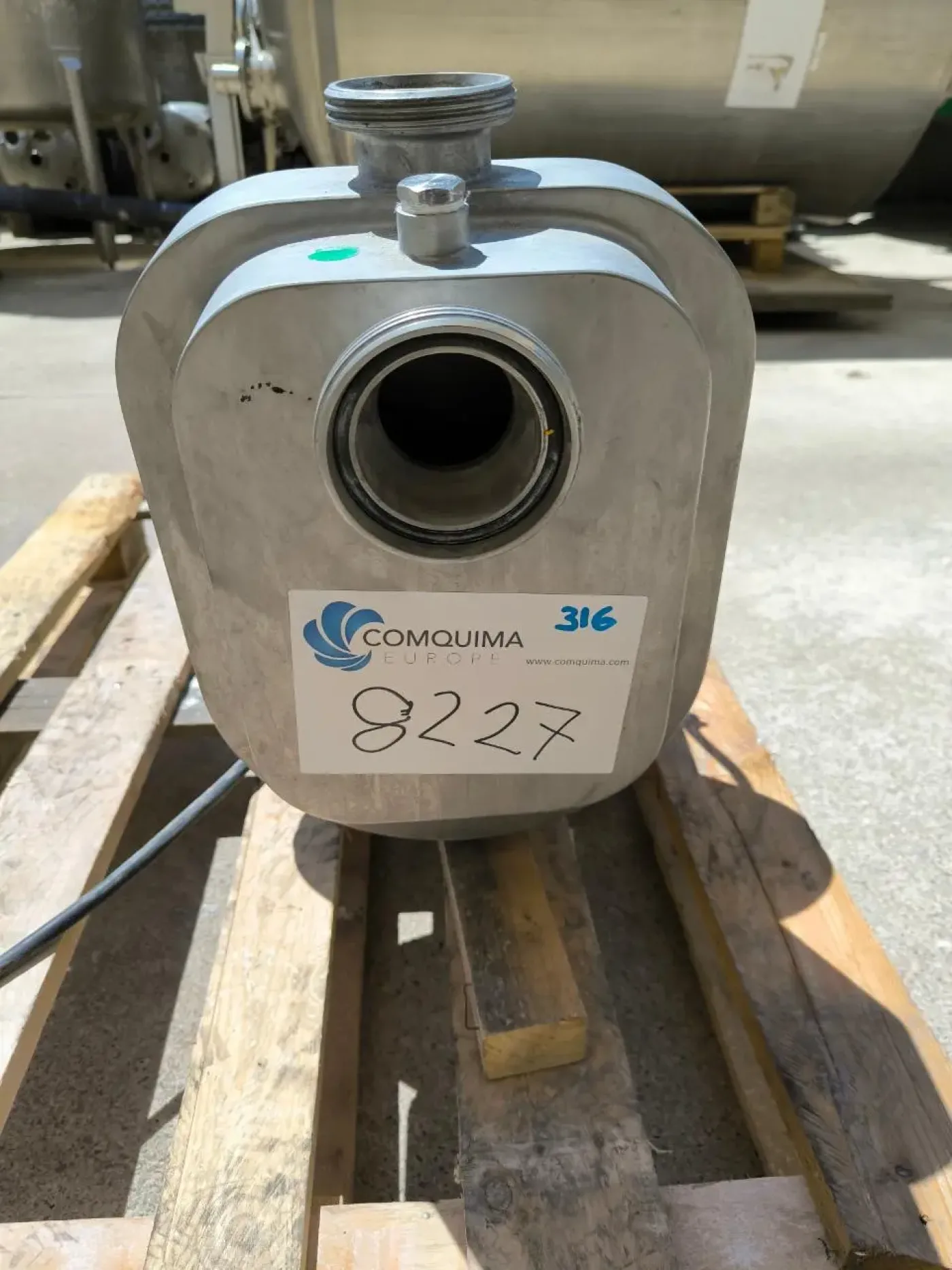 STAINLESS STEEL CENTRIFUGAL PUMP 5.5 KW 2900 RPM - 4