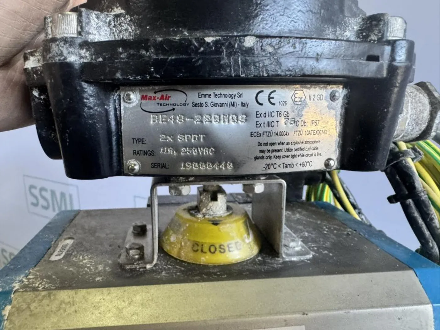 2019 EVAC Pneumatic Ball Valve Assembly with Actuator - 6