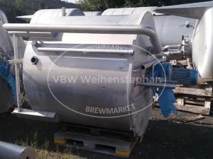 Kieselgur dosing vessel