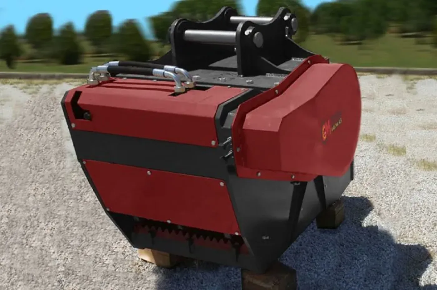 Crusher Bucket (Excavator Jaw Crusher) - 5