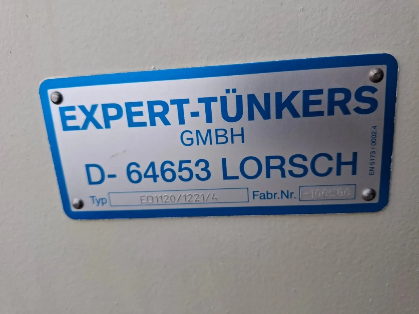 Expert- Tünkers ED1120/1221/4 Drehtisch mit SEW- Motor - 4