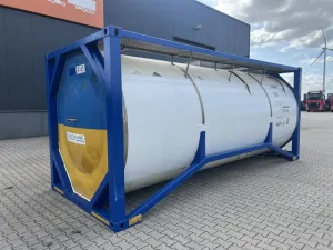 20FT ISO / 23.980L / 1-COMP. / UN PORTABLE T11 / valid 5Y/CSC-inspection till 10/2026