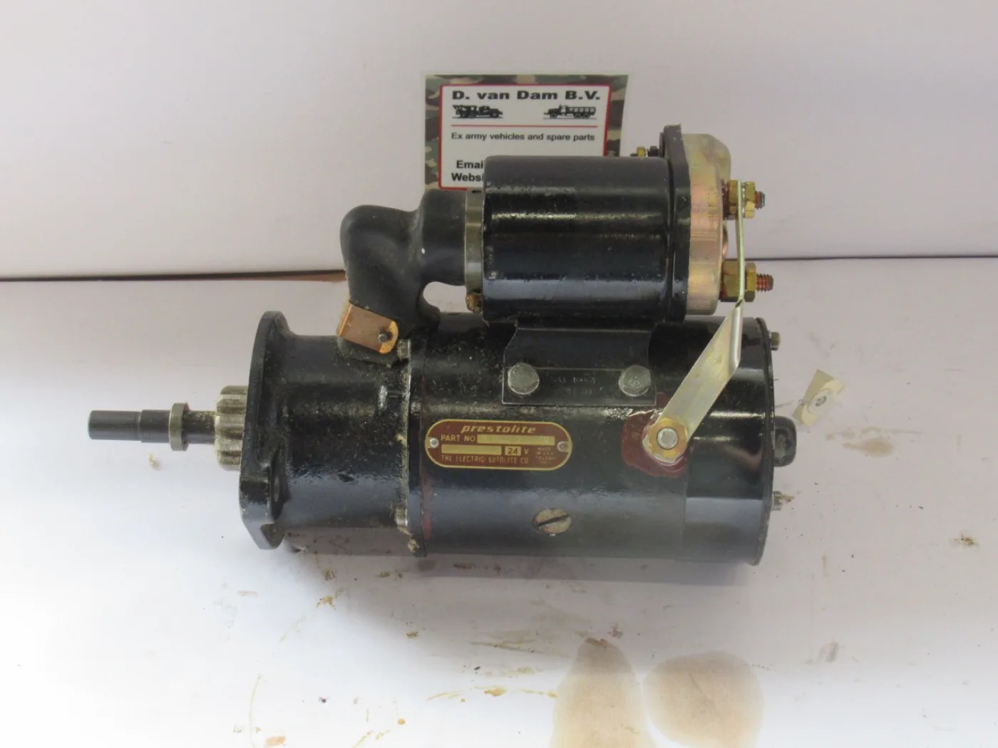 Startmotor Hotchkiss M201 NOS - 1