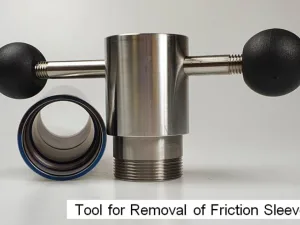 Tool for Removal of Friction Jacket