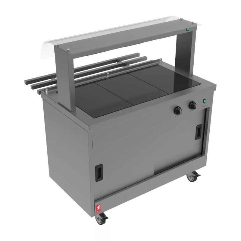 Falcon Hot Cupboard Servery Counter FC3-PT - islandcatering