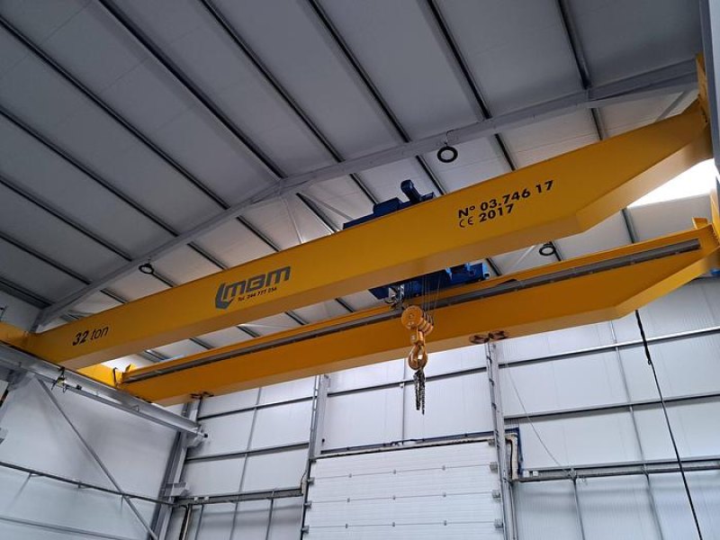 Ponte rolante MBM STAHL de 32 ton 15 metros