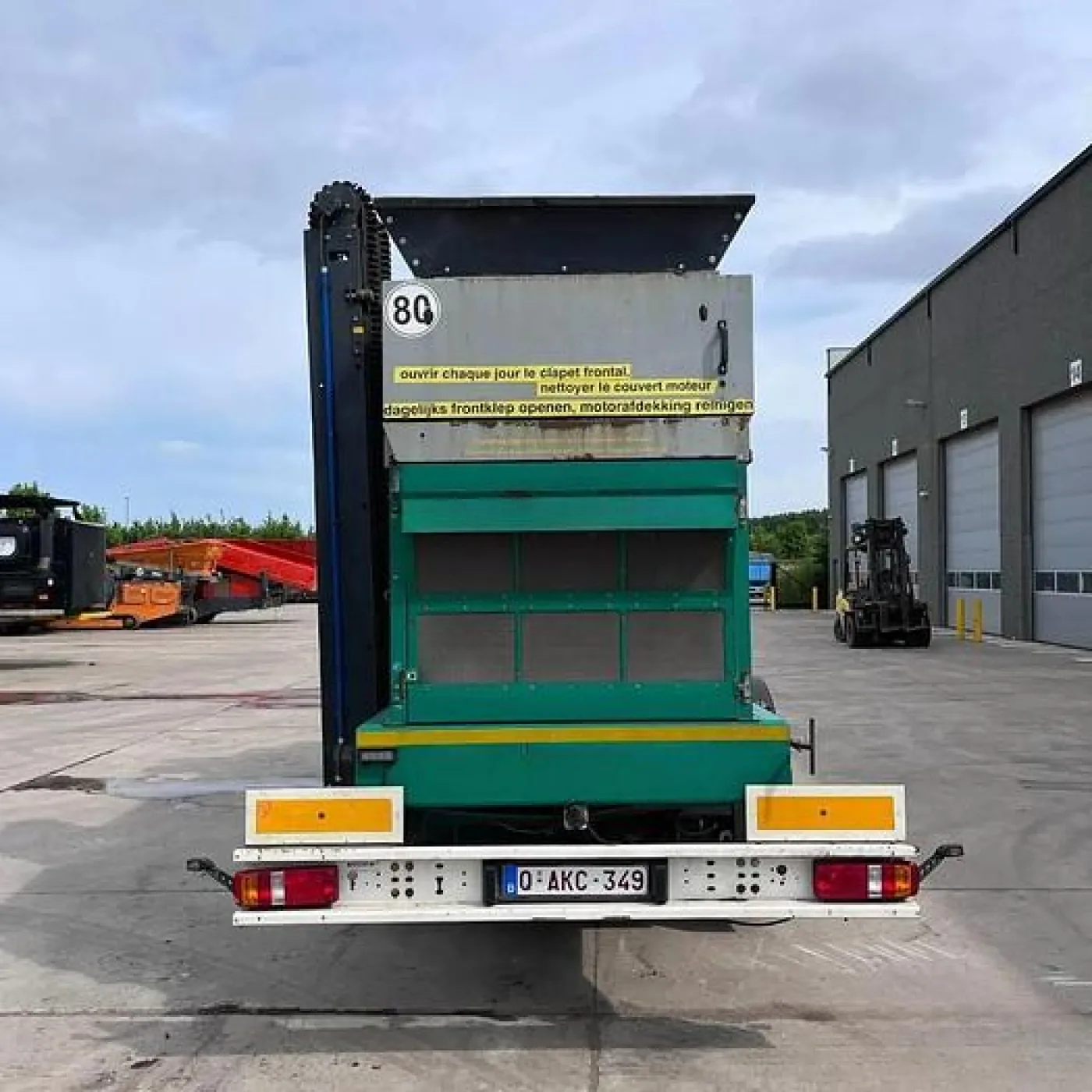 2013 Komptech Stonefex 3000E Stone Separator Windshifter - 3