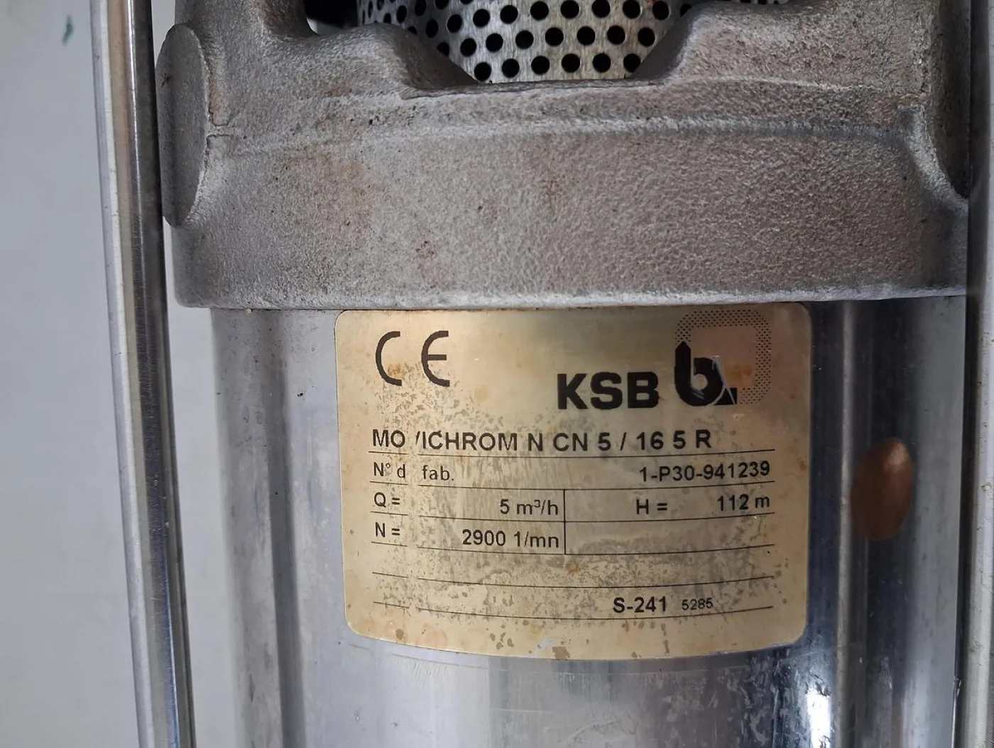 KSB Movitec Vertical Multistage Centrifugal Pump - 3