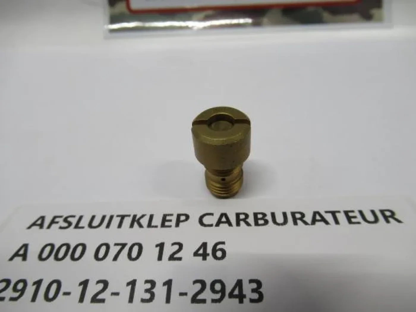 Afsluitklep carburateur - 2