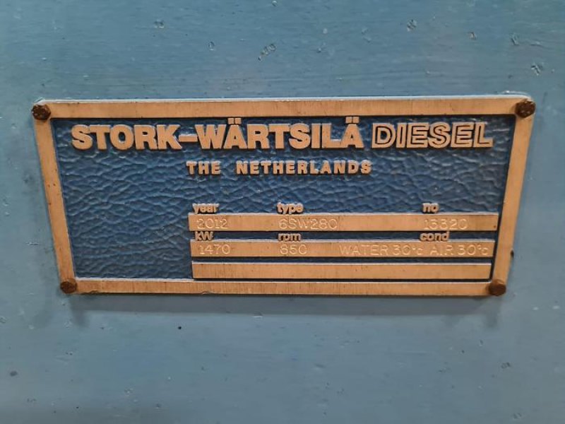 2012 STORK WARTSILA 6SW280