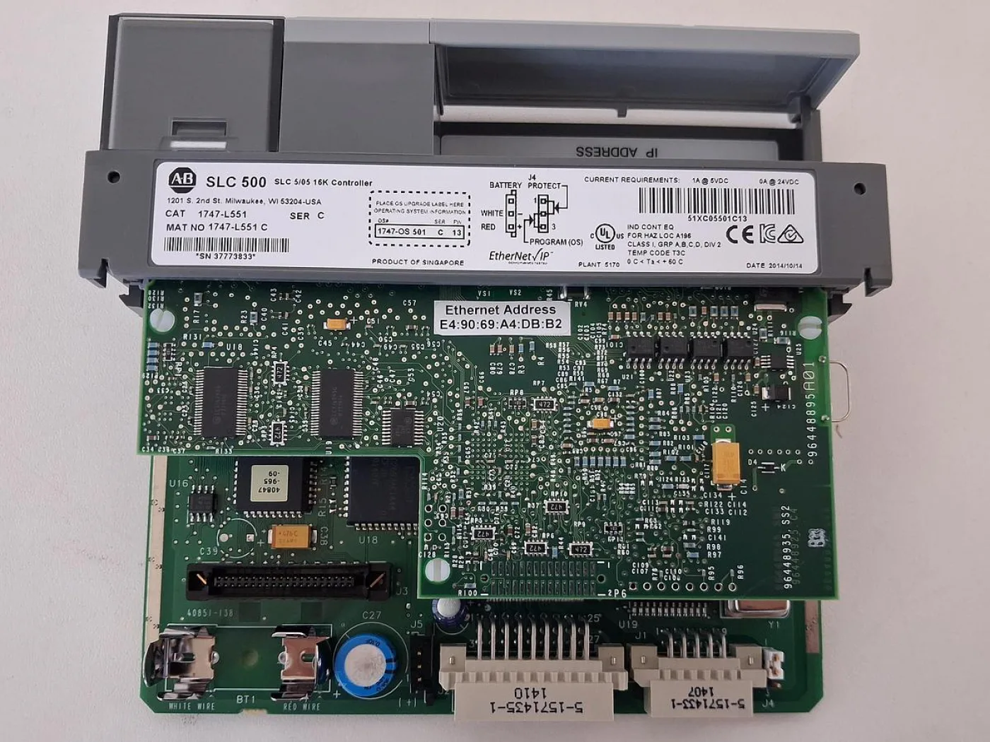 Allen-Bradley SLC 5/05 CPU Processor Module - 5