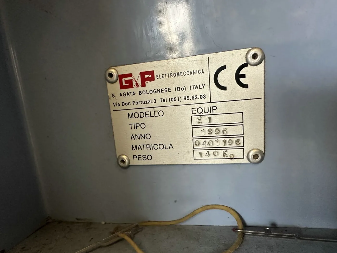 2x G&P Elettromeccanica - Equip E1 border knitting machine - 4