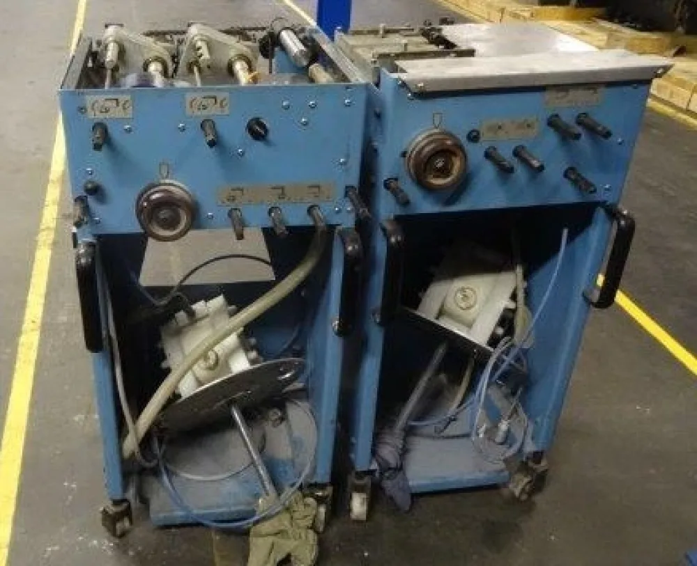 Wohlenberg Master cold glue spine and side glue unit
