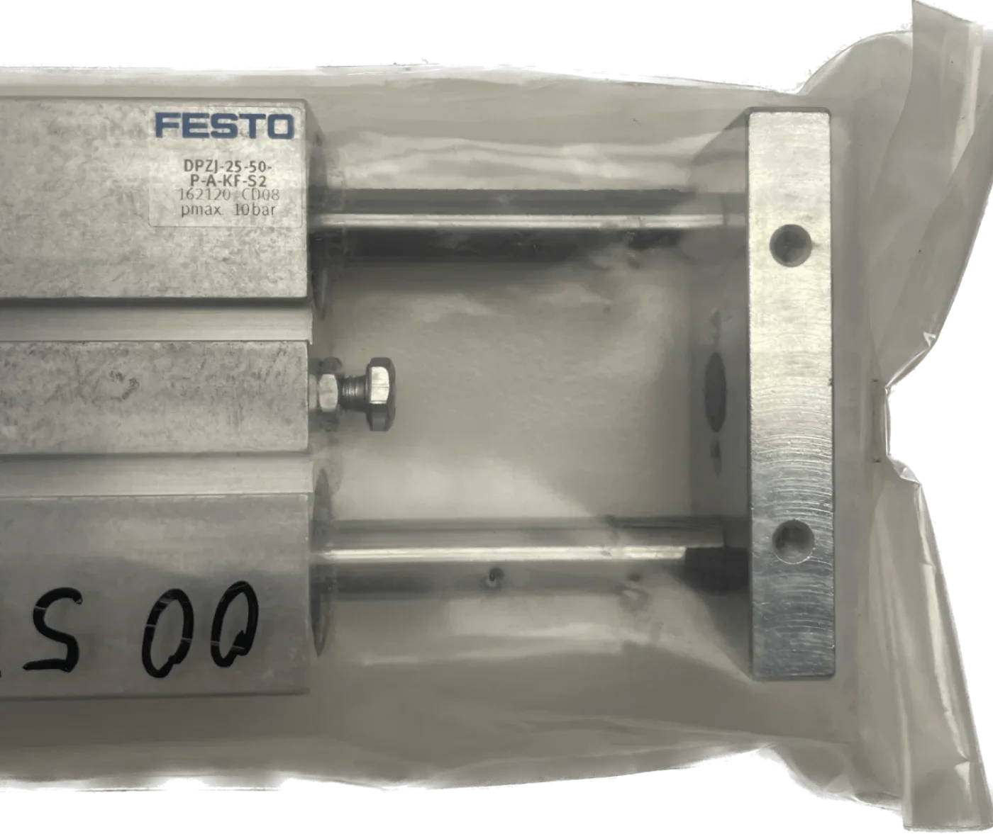 Festo Doppelkolbenzylinder DPZJ-25-50-P-A-KF-S2 - 2