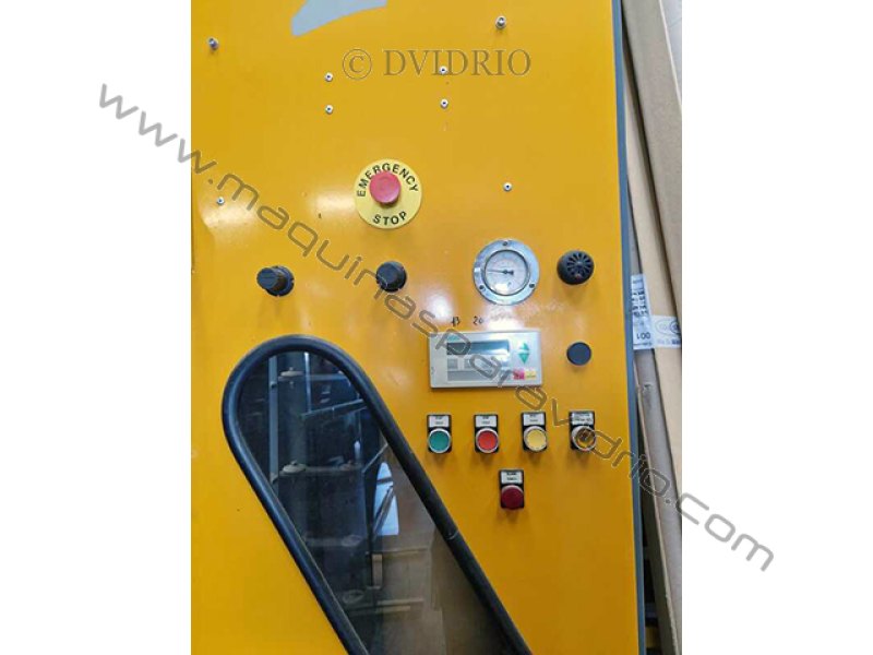 LAVADORA VERTICAL PARA VIDRIO SILEMECCANICA